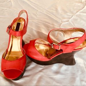 Material Girl wedge sandal